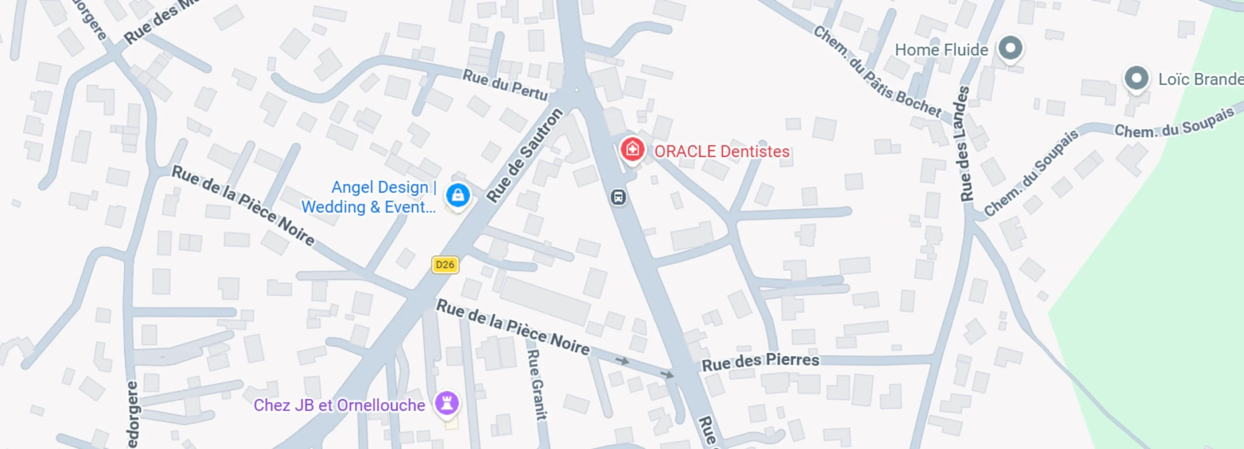 carte Accueil PRISME – Maison d’esthétique
